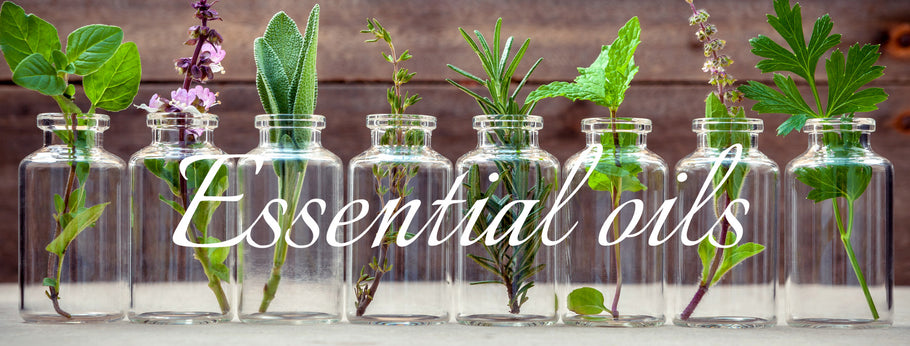 Essential oils - powerful substances in tiny bottles